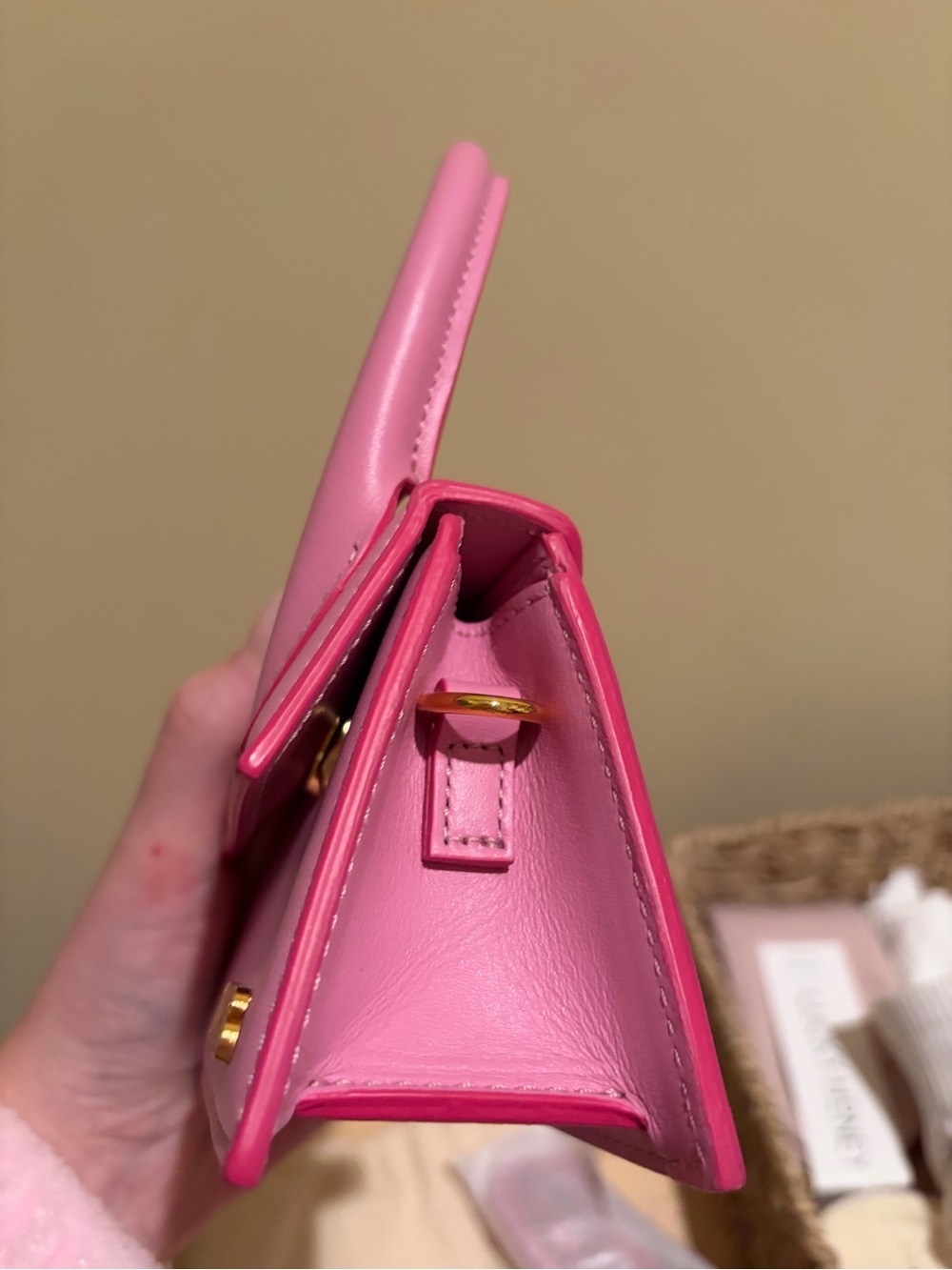 Jacquemus Le Chiquito Mini Bag in Light Pink - Picture 9 of 11